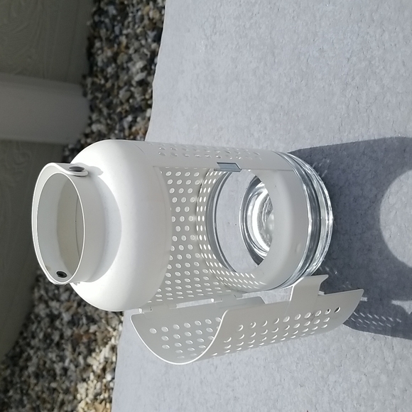 IKEA Accents Ikea Adelhet Round Metal And Glass Votive Candle